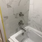 Custom White Bathroom Granite Counters in Paramus, NJ