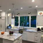 Quartz Kitchen Counters and Backsplash in Livingston NJ