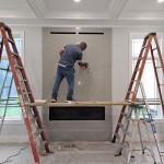 Custom Quartz Fireplace in Englewood, NJ